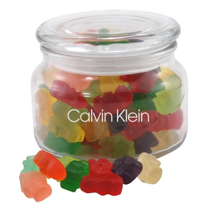 Photo of Gummy Bears In A Glass Jar With Lid