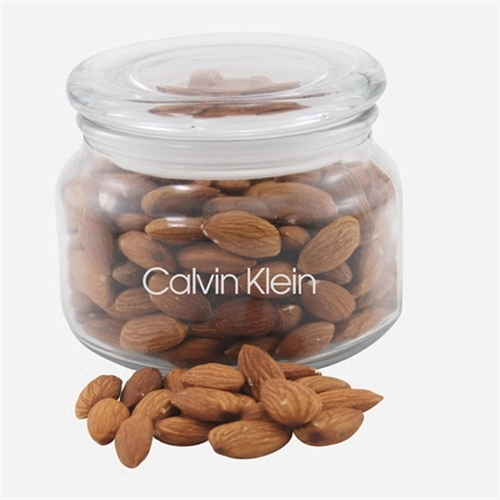 Main photo of Almonds In A Glass Jar With Lid