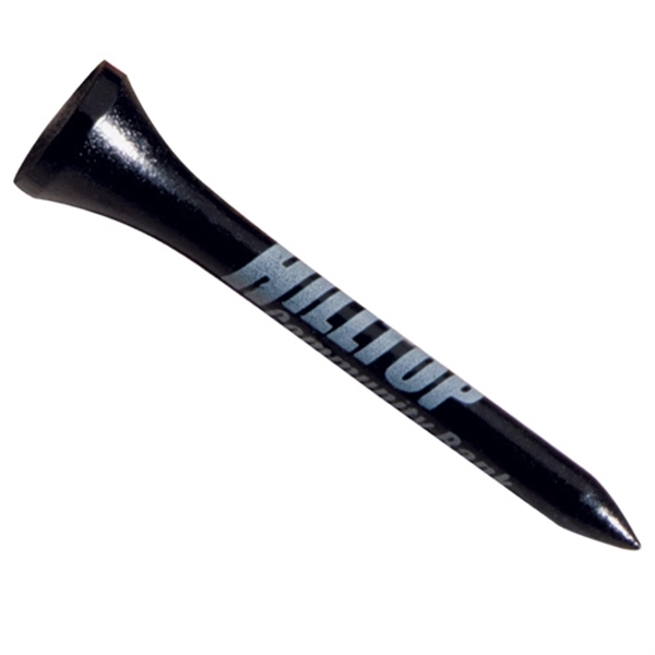 Black color option for Biodegradable Wood Golf Tees   2 3/4"