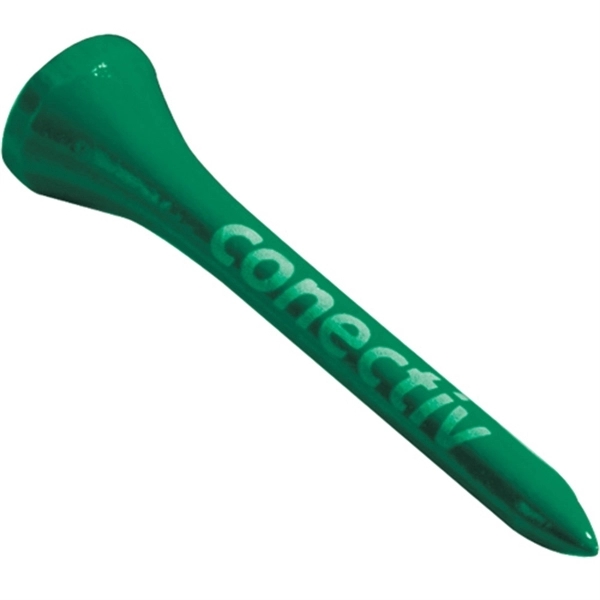 Green color option for Biodegradable Wood Golf Tees   2 3/4"