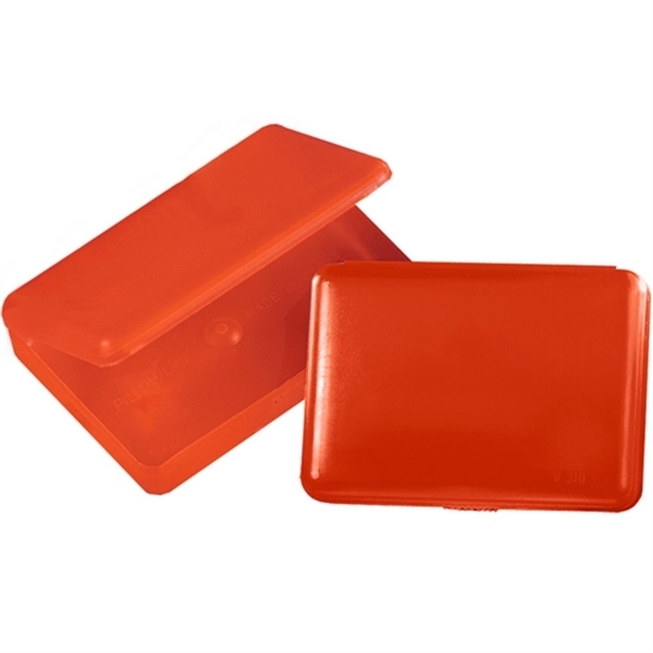 Translucent Red color option for Translucent Plastic Boxes