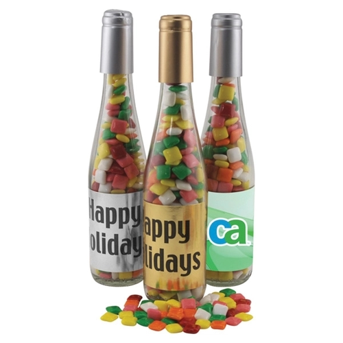 Photo of 11" Champagne Bottle With Mini Chicklets