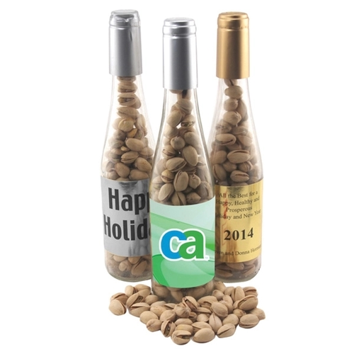 Photo of 11" Champagne Bottle With Cashews