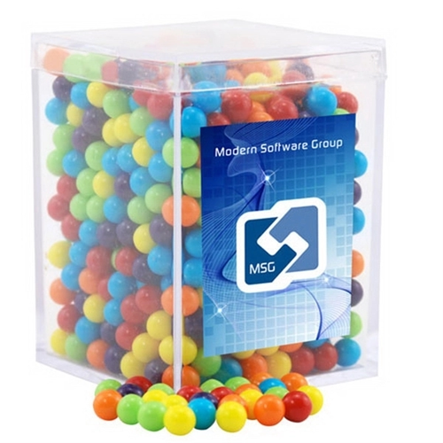 Main photo of Mini Jawbreakers Candy In A Clear Acrylic Square Box