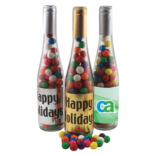 Photo of 11" Champagne Bottle With Gumballs