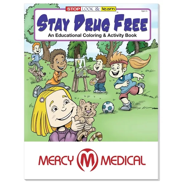 White color option for Coloring Book: Smart Kids Say No To Drugs