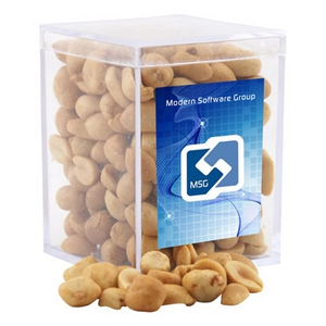 Photo of Peanuts In A Clear Acrylic Square Box