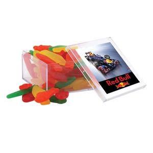 Photo of Swedish Fish In A Clear Acrylic Large Box