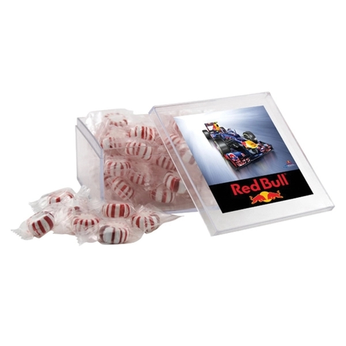 Main photo of Starlight Peppermints In A Clear Acrylic Large Box