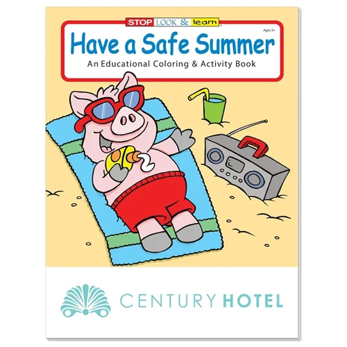 Main photo of Coloring Book: Summer Safety