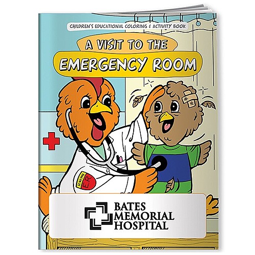 Photo of Coloring Book: Visit To The Emergency Room