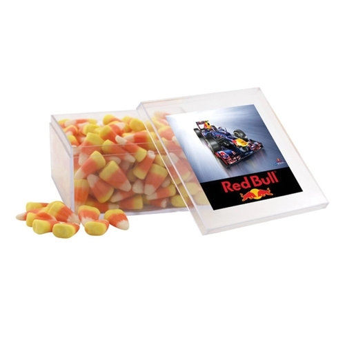 Main photo of Candy Corn In A Clear Acrylic Large Box