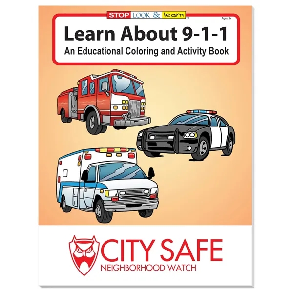 White color option for Coloring Book: When To Call 911