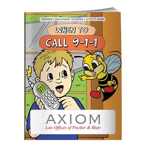Photo of Coloring Book: When To Call 911