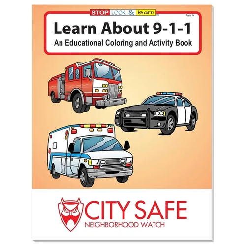 Main photo of Coloring Book: When To Call 911