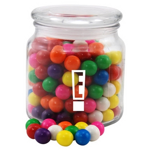 Main photo of Gumballs In A Glass Jar With Lid