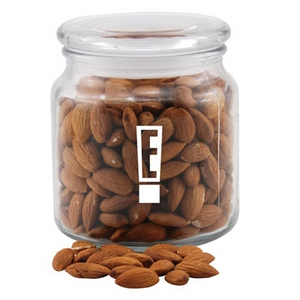 Photo of Almonds In A Glass Jar With Lid
