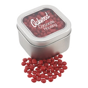 Photo of Large Tin With Window Lid And Cinnamon Imperials
