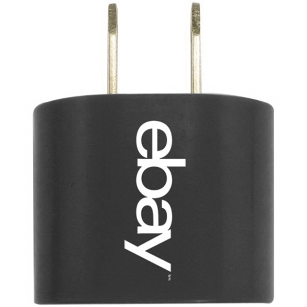 Black color option for Usb A/C Wall Charger