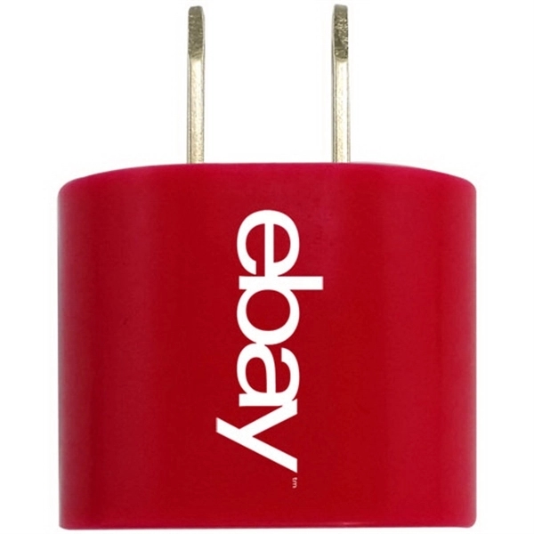 Red color option for Usb A/C Wall Charger