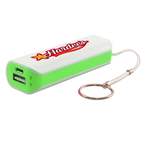 Lime color option for Power Bank With Key Chain