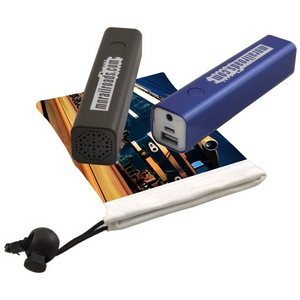 Photo of Bluetooth Speaker Power Bank In Microfiber Bag