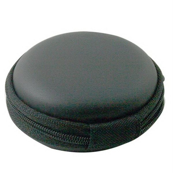 Black color option for Round Zippered Tech Case
