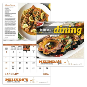 Photo of Delicious Dining Spiral Calendar