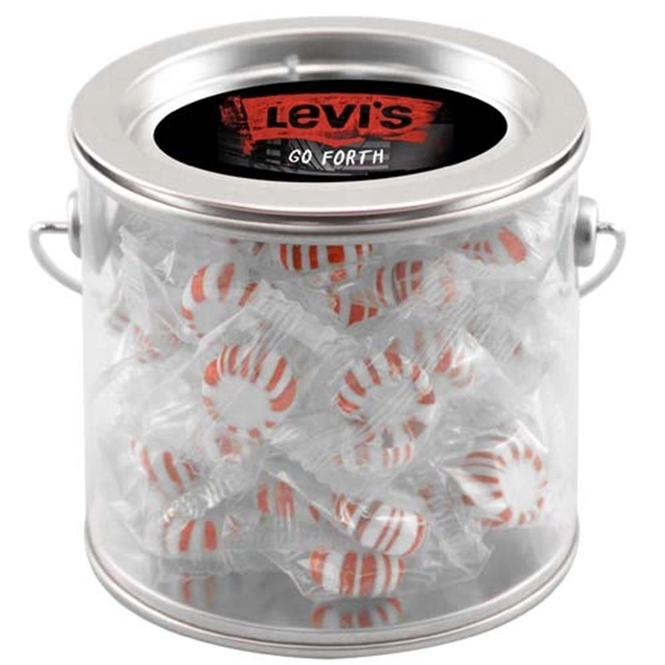 Silver color option for Tin Pail With Starlight Mints