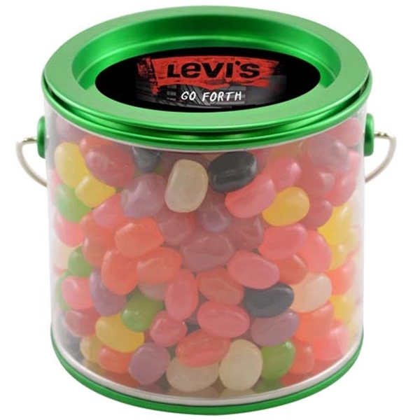 Green color option for Tin Pail With Jelly Beans