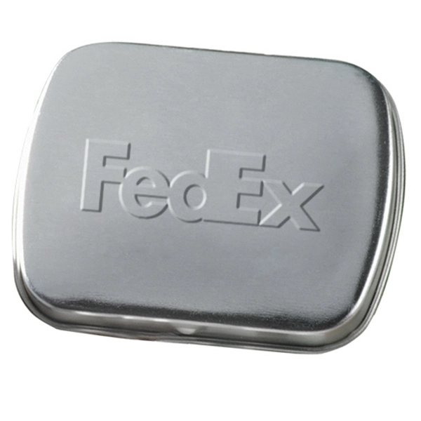 Silver color option for Embossed Mint Tins