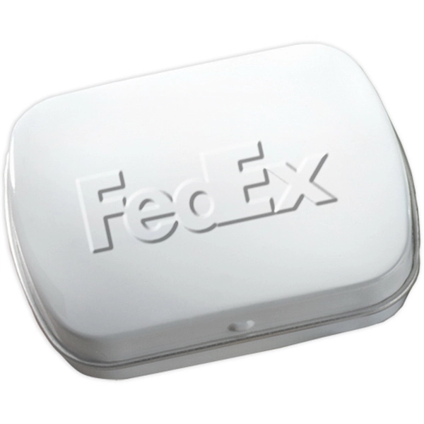 White color option for Embossed Mint Tins