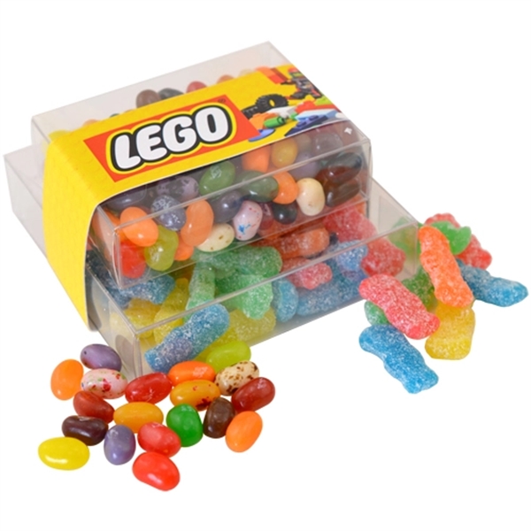 Clear color option for Double Stack Candy Acetate Tower