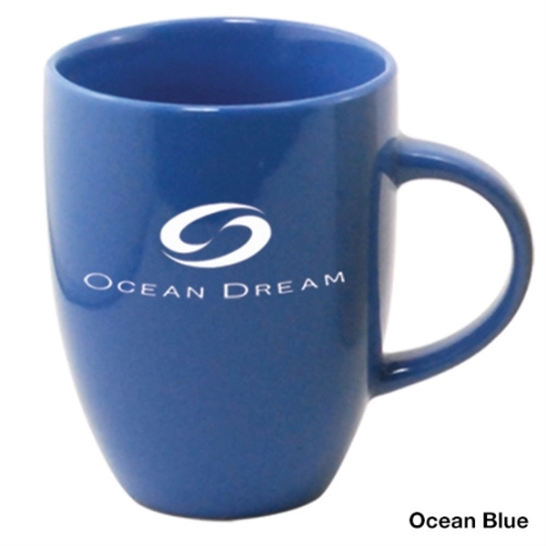 Ocean Blue color option for 10 Oz Ceramic Mug