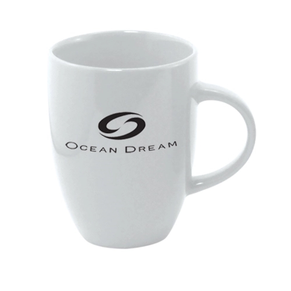 White color option for 10 Oz Ceramic Mug
