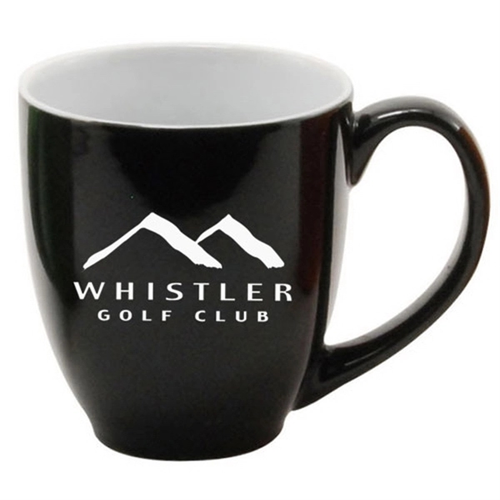 Main photo of 14 Oz Colored Ceramic Coffee Mug With White Interior