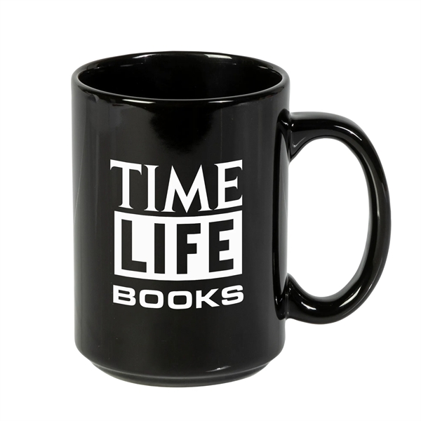 Black color option for 15 Oz. Ceramic Mug
