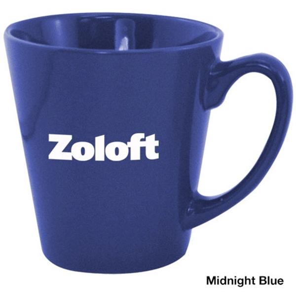 Blue color option for 12 Oz Ceramic Coffee Mug