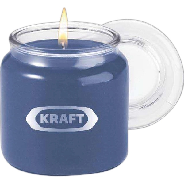 Blue color option for Aromatherapy Wax Candle