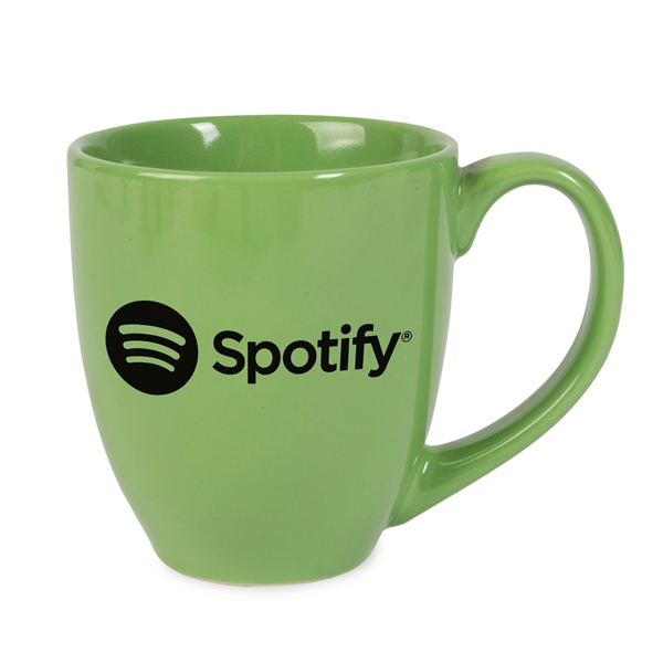 Lime color option for 14 Oz. Ceramic Cafe Coffee Mug