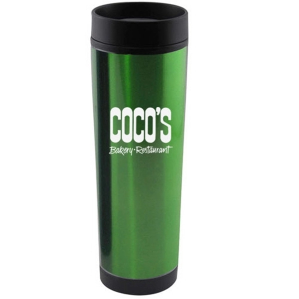Green color option for 14 Oz Insulated Stainless Steel Travel Tumbler