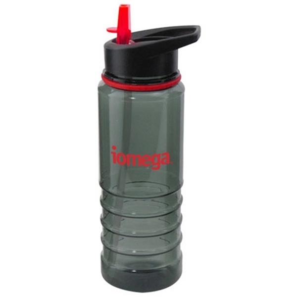 Gray-Red color option for 25 Oz Tritan Sport Bottle