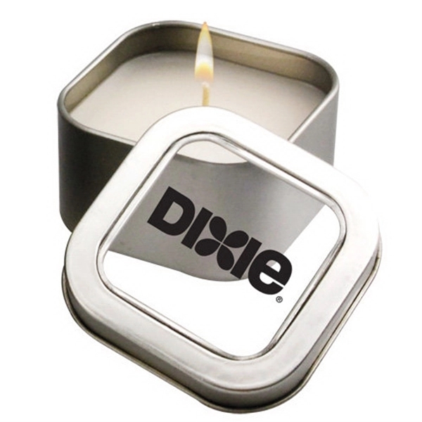 Ivory color option for Aromatherapy Candle Tin