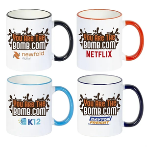 Photo of 11 Oz Color Handle Mug