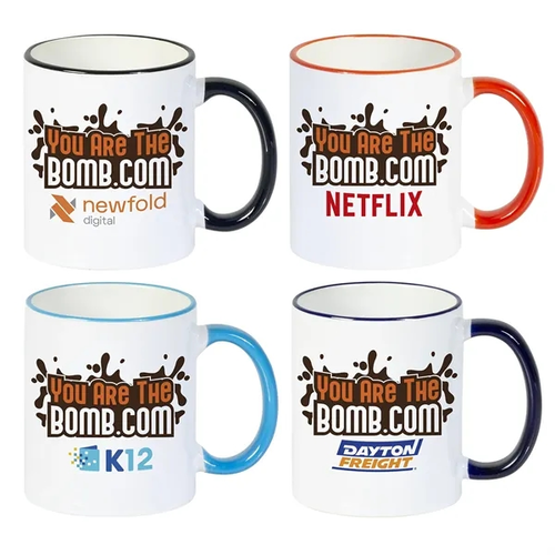 Main photo of 11 Oz Color Handle Mug