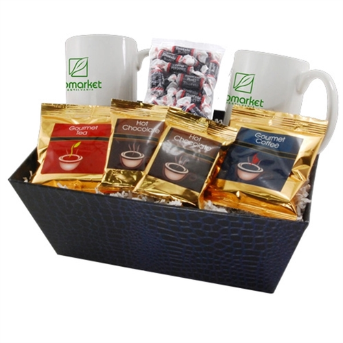 Main photo of Tray With Mugs And Tootsie Rolls