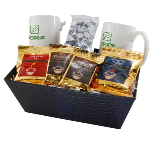Main photo of Tray With Mugs And Hershey Kisses