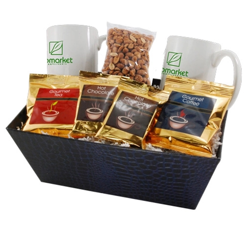 Main photo of Tray With Mugs And Honey Roasted Peanuts