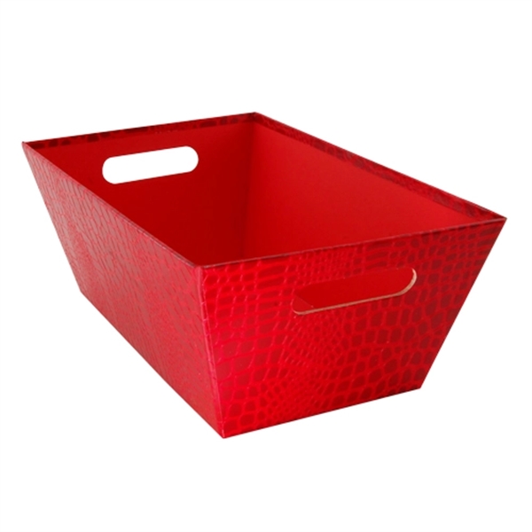 Red color option for Tray With Mugs And Chocolate Chip Cookies