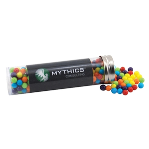 Photo of Mini Jawbreakers Candy In A 5 " Plastic Tube With Metal Cap